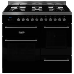 Britannia RC-10XGG-QL Q-Line Dual Fuel Range Cooker Gloss Black